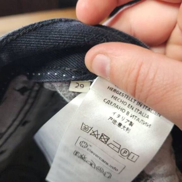 Stella McCartney Embroidered Star Skinny Jeans Sz 29 - Picture 5 of 6